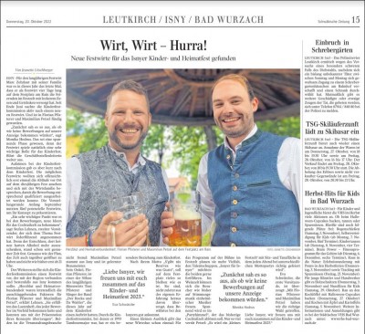 Neue Festwirte