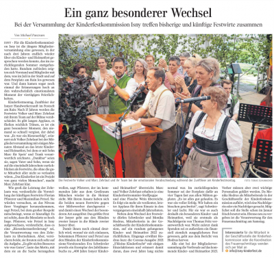Ein ganz besonderer Wechsel